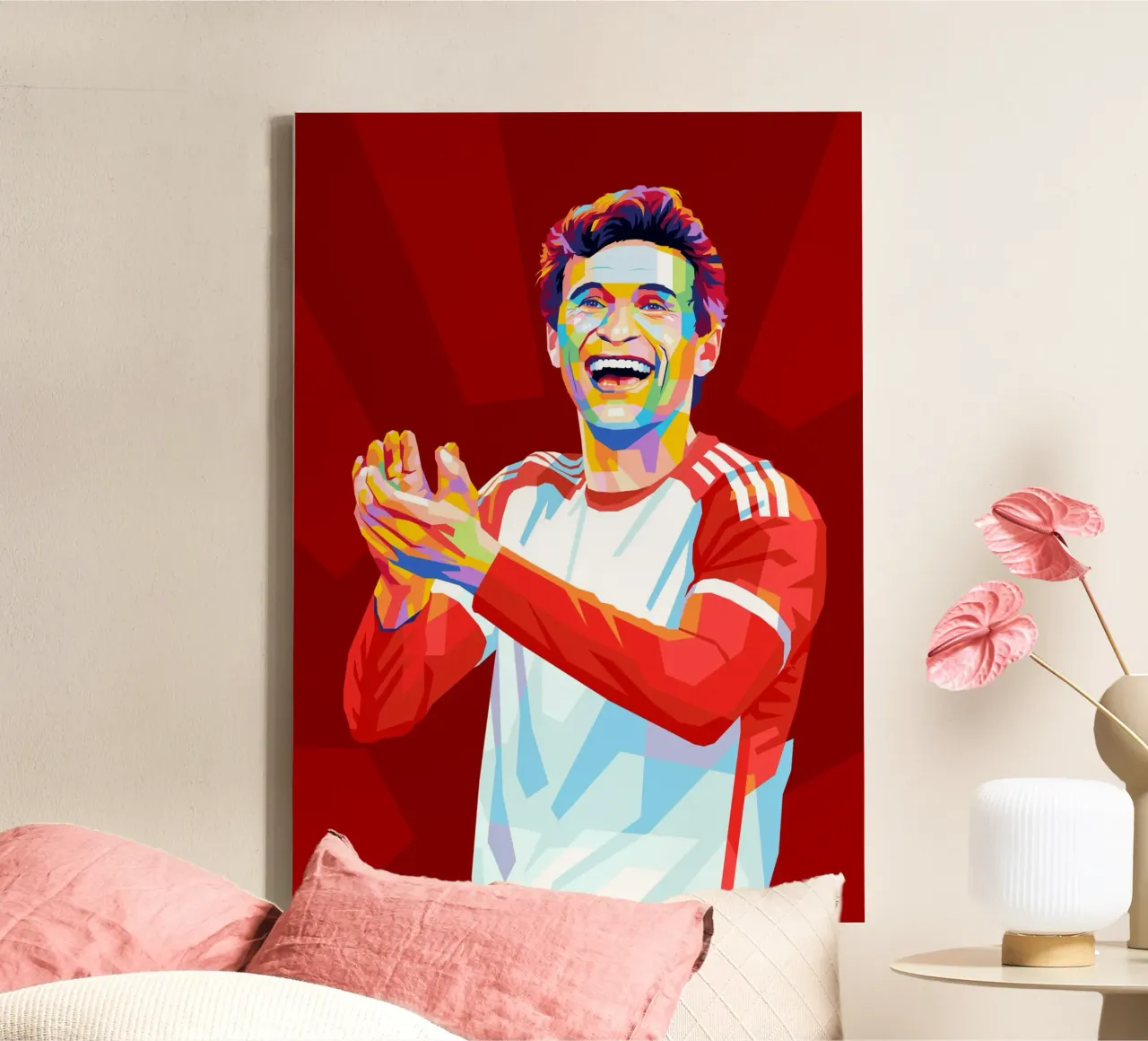 Thomas Müller wpap tela con Cornice a cassetta da WPAP MALANG