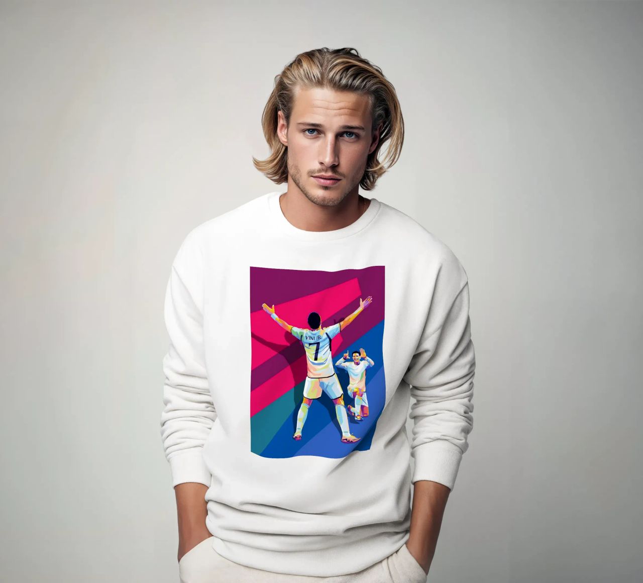 Vinicius Jr X Bellingham felpa da WPAP MALANG