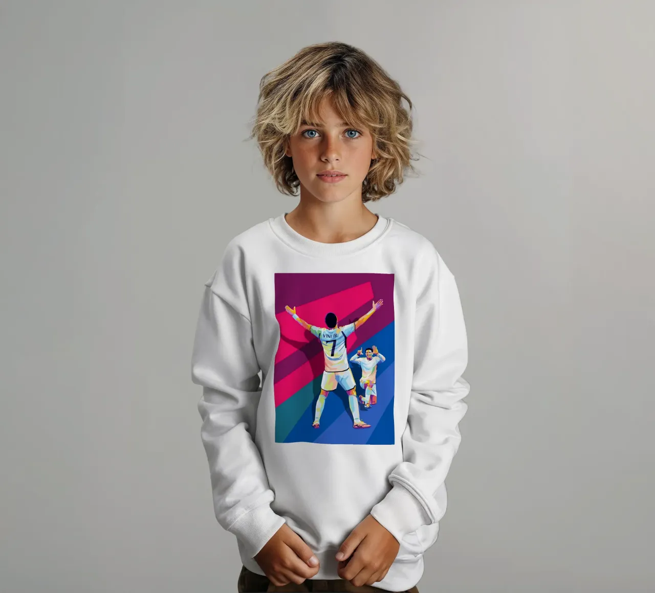 Vinicius Jr X Bellingham felpa bambino da WPAP MALANG