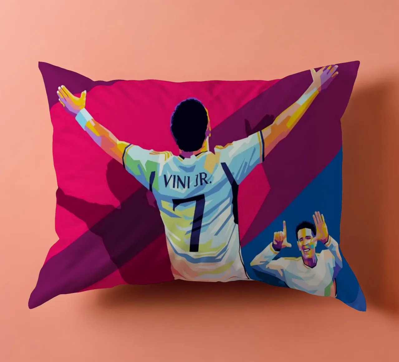 Vinicius Jr X Bellingham cuscino da WPAP MALANG