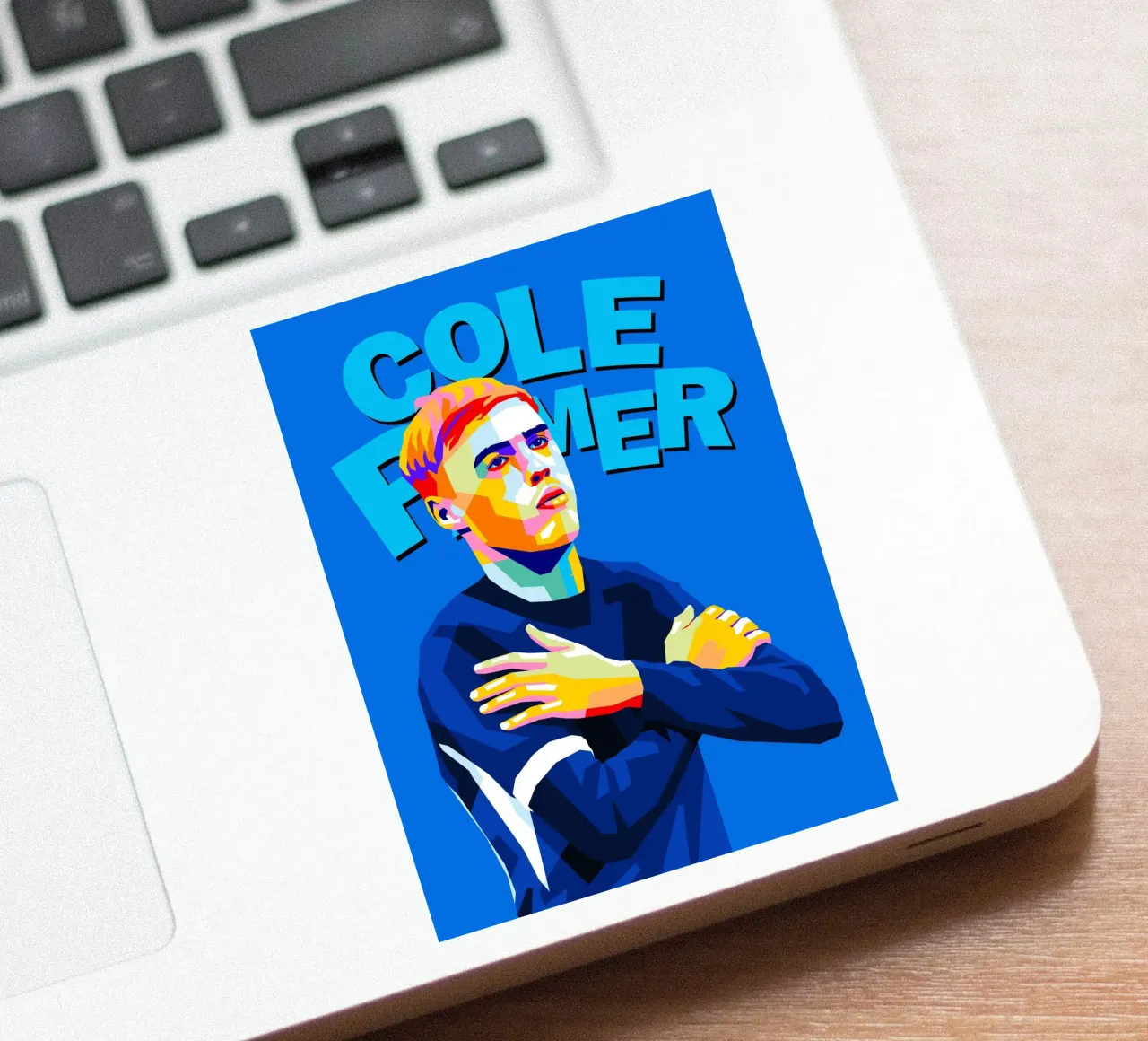 cole palmer wpap pop art adesivo da WPAP MALANG