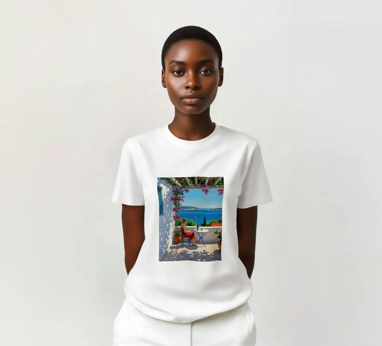 Pranzo in riva all'Adriatico t-shirt da Art Center