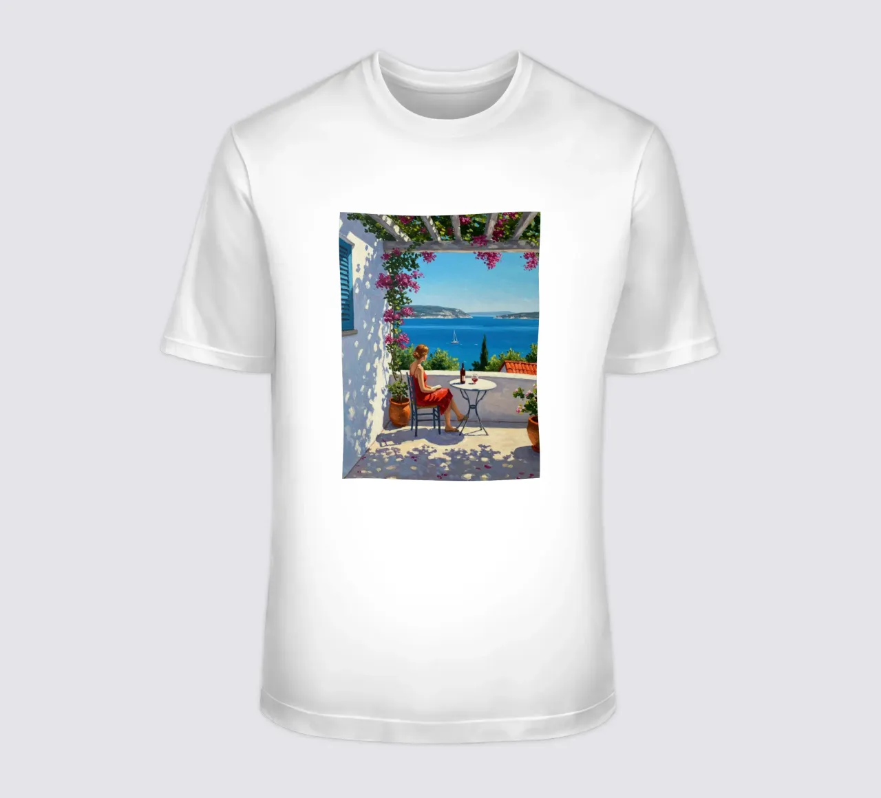 Pranzo in riva all'Adriatico t-shirt da Art Center