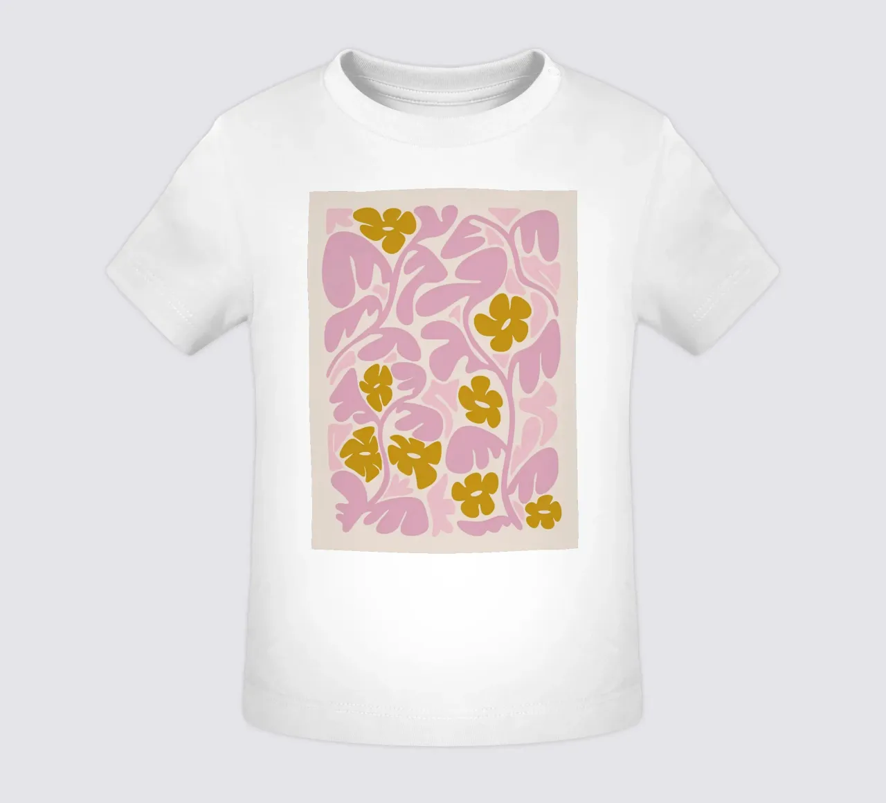 Arte floreale astratta: Boho Bloom, Botanico Retrò, Estetico maglietta neonato da NorwesClub