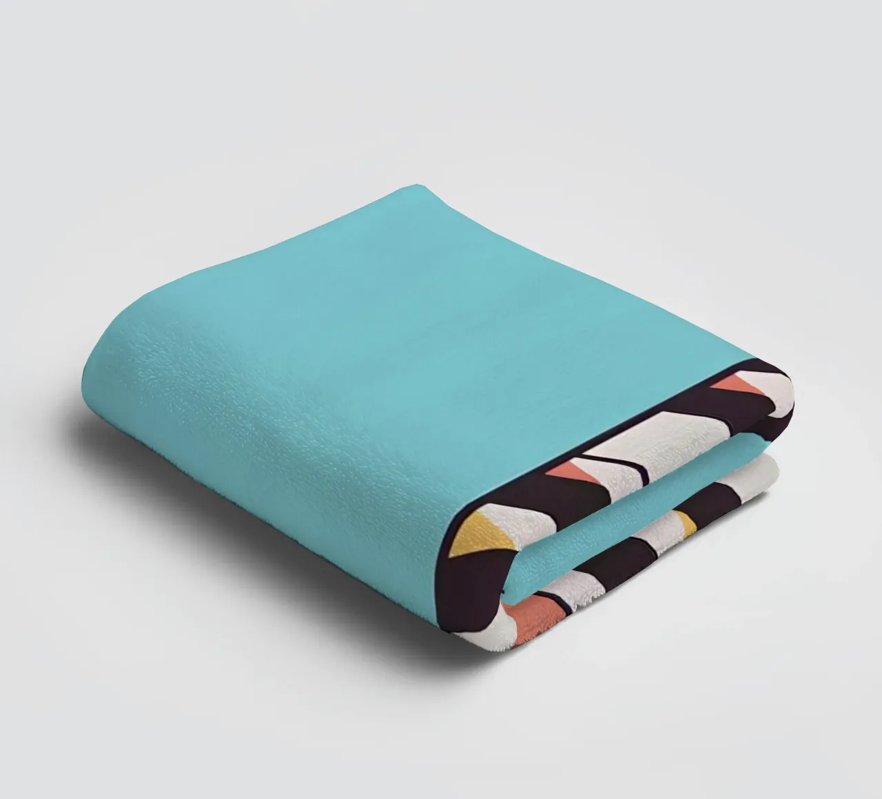 Minimalist Brutalism Art: Modern Architecture, Abstract Geom towel by NorwesClub