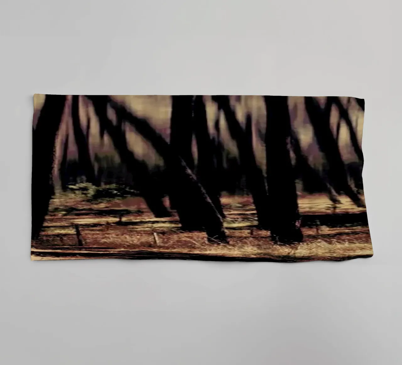 follow the light towel by Ingrid Beddoes