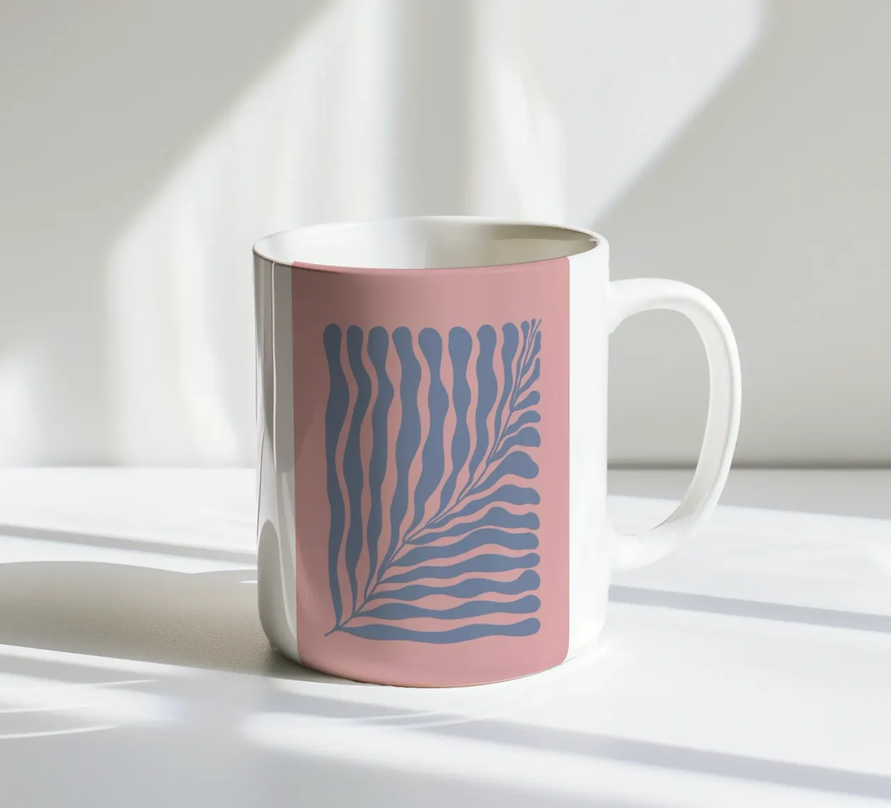 Blue Leaf tazza in ceramica da Galaxy Eyes