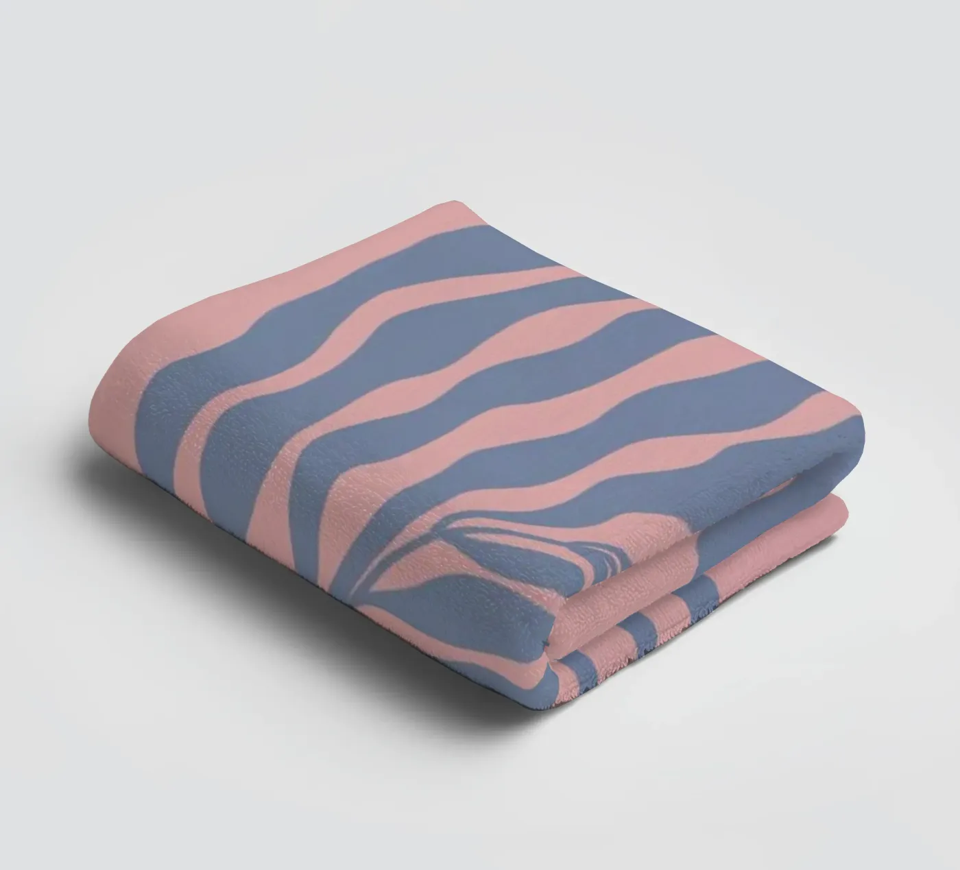 Blue Leaf badhanddoek van Galaxy Eyes