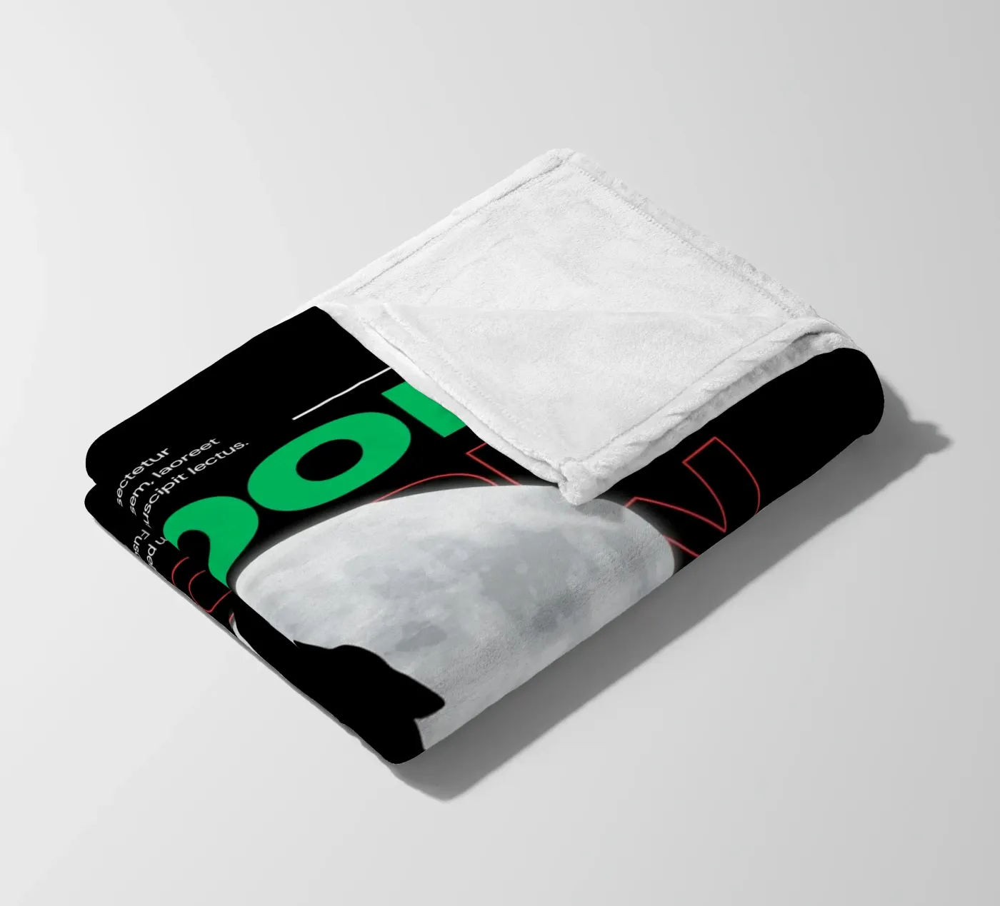 Mondwolf Fleecedecke von Agnazarshop