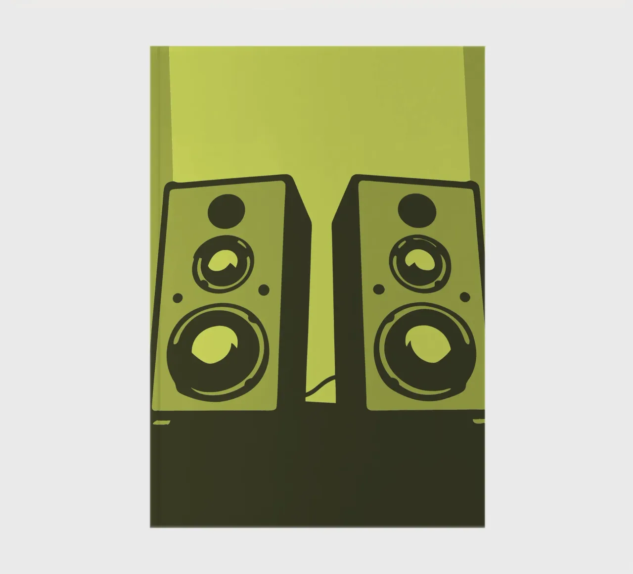 Speaker Music notebook by MUSIC EDITION