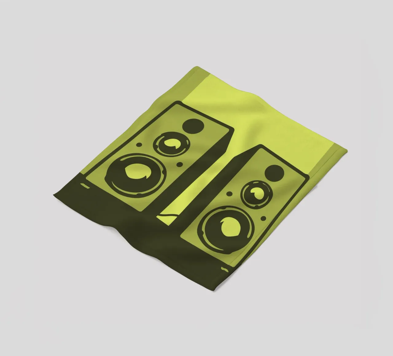 Speaker Music fleece blanket by MUSIC EDITION