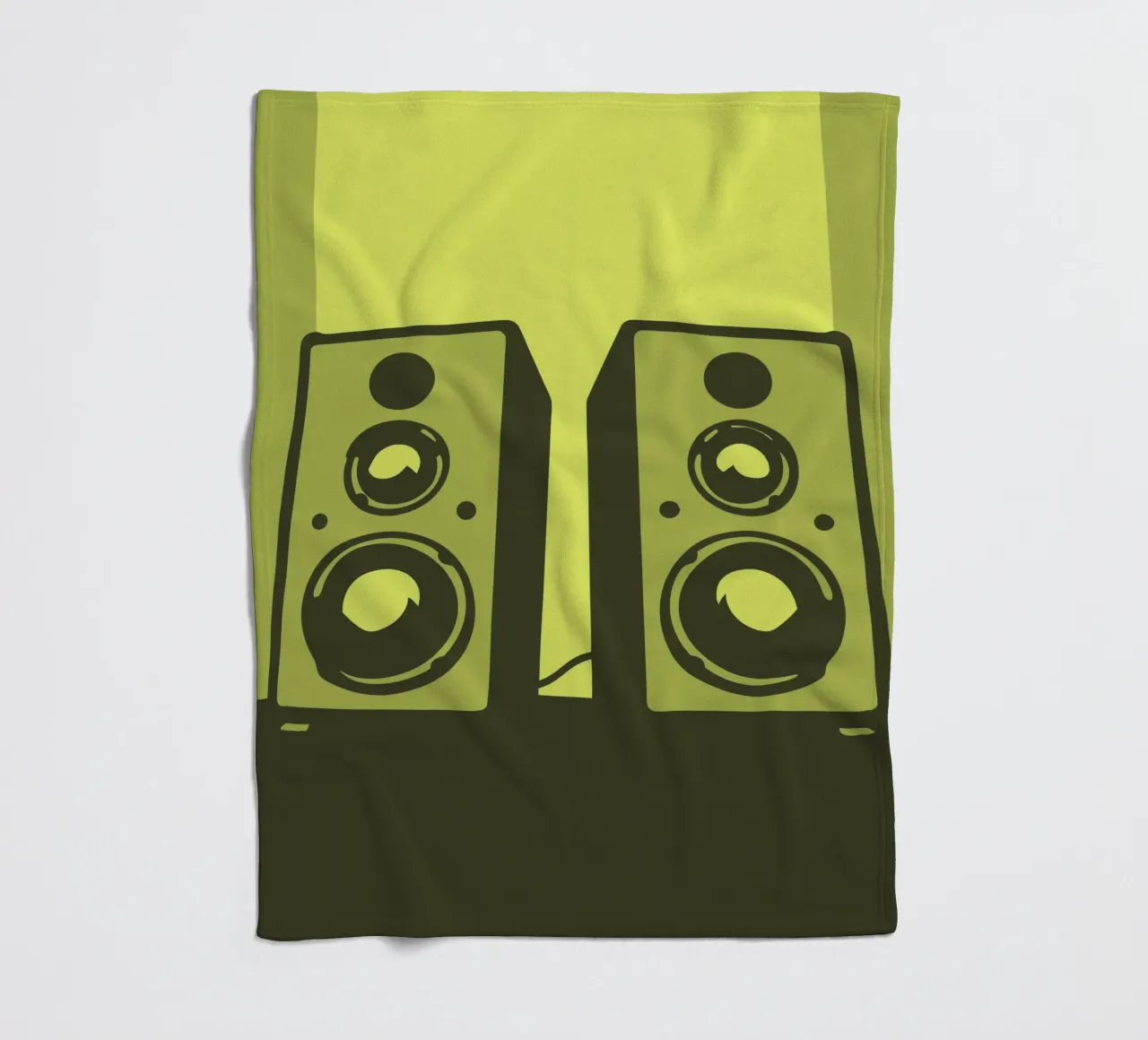 Speaker Music fleece blanket by MUSIC EDITION