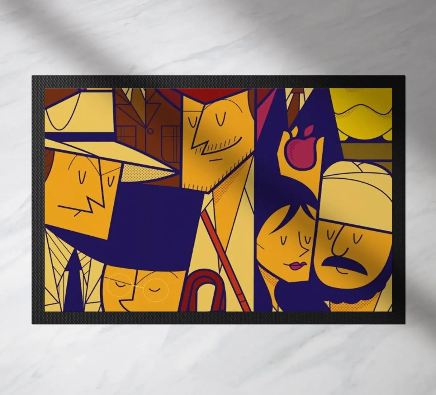 Indy deurmat van Ale Giorgini