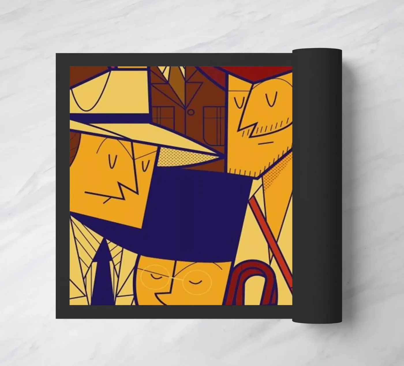 Indy deurmat van Ale Giorgini
