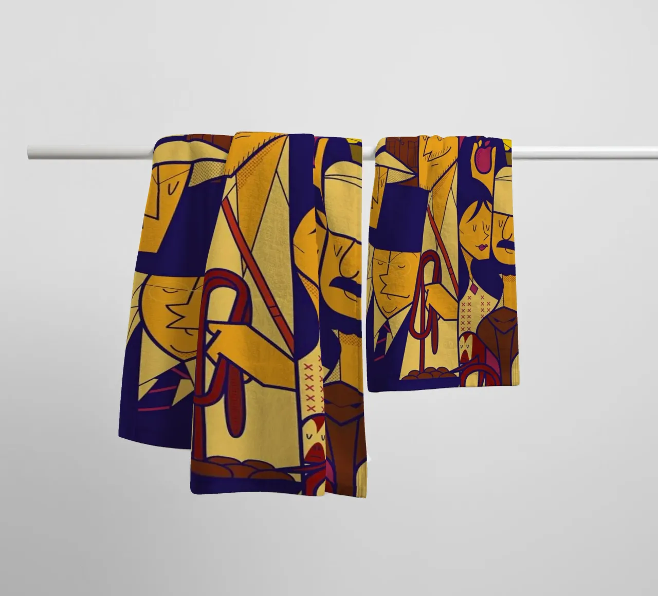 Indy asciugamano da bagno da Ale Giorgini