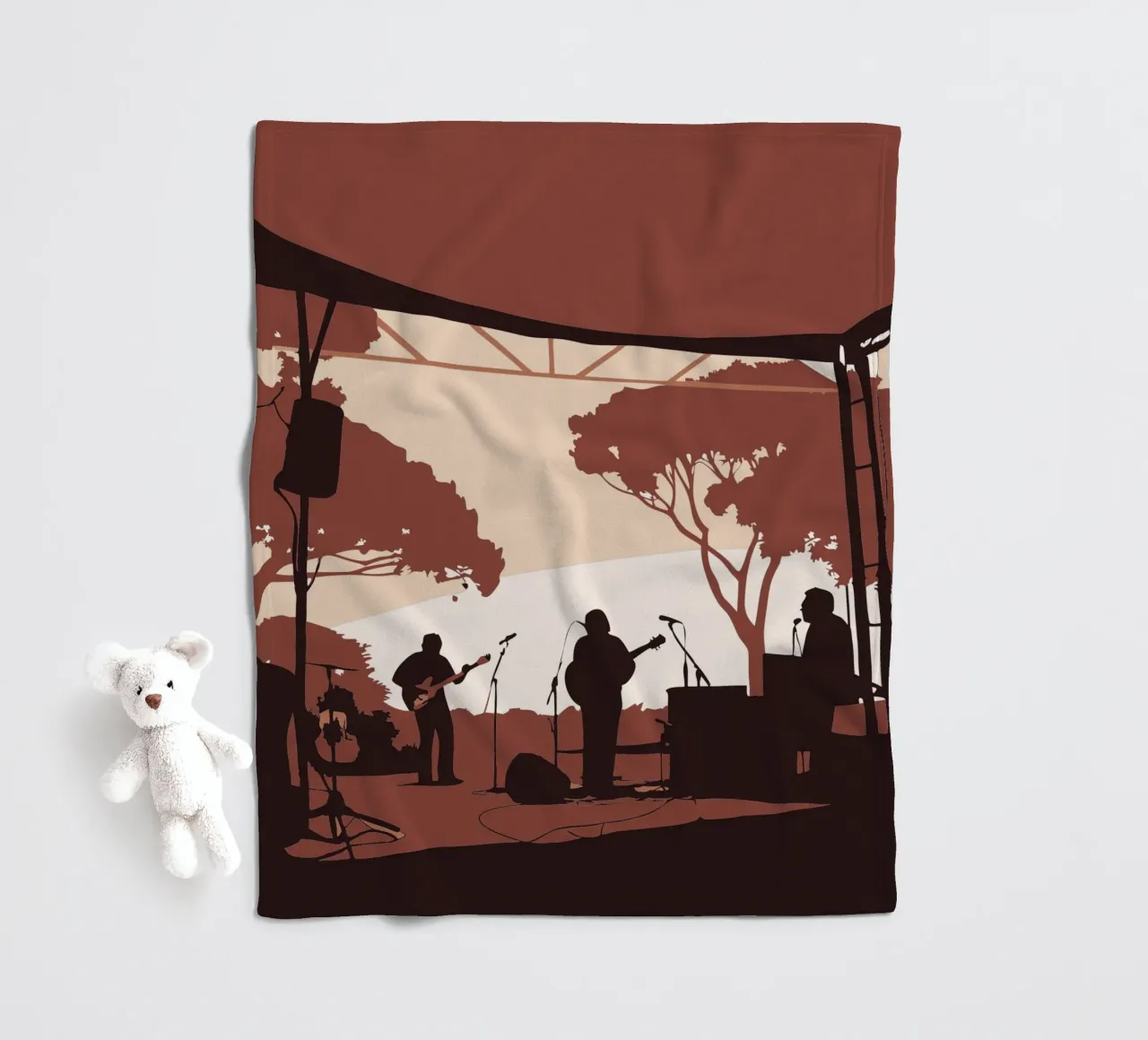 Concert Music fleece blanket by MUSIC EDITION