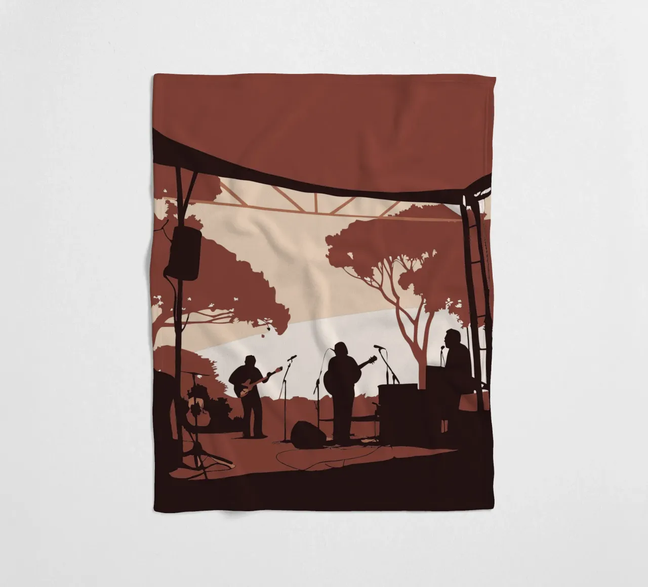 Concert Music fleece blanket by MUSIC EDITION