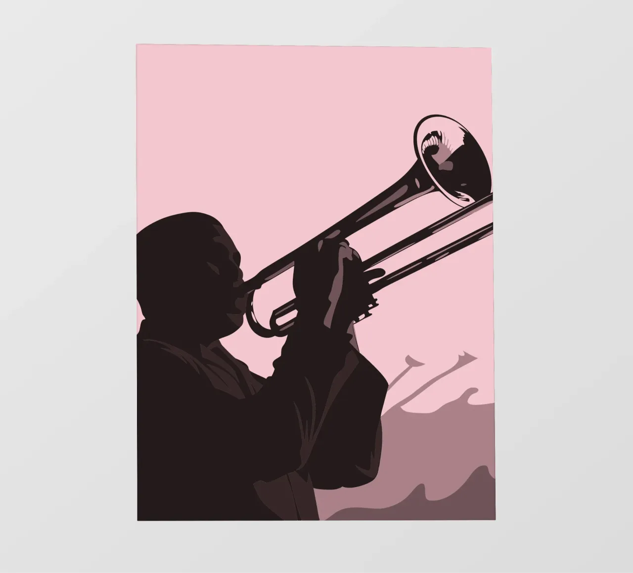 Suonare la tromba telo in pvc da MUSIC EDITION