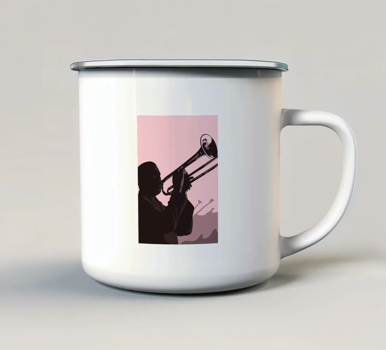 Suonare la tromba tazza in smalto da MUSIC EDITION
