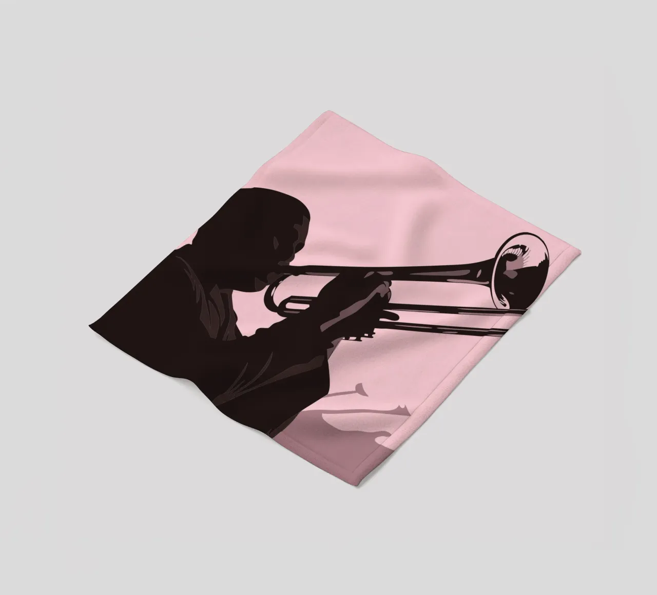 Suonare la tromba coperta in pile da MUSIC EDITION