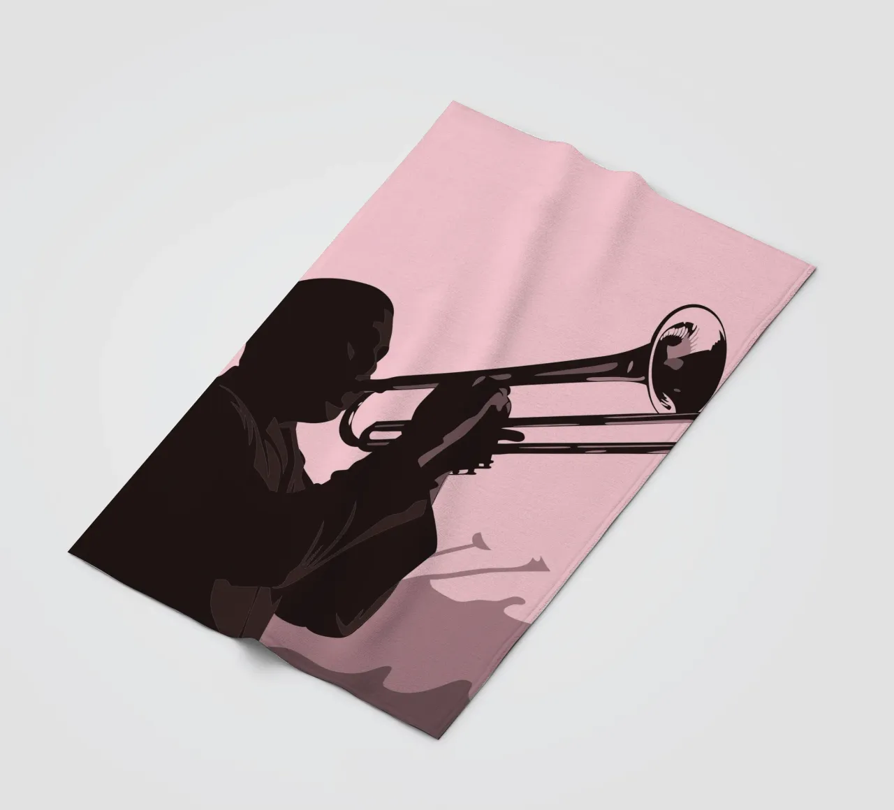 Suonare la tromba coperta in pile da MUSIC EDITION