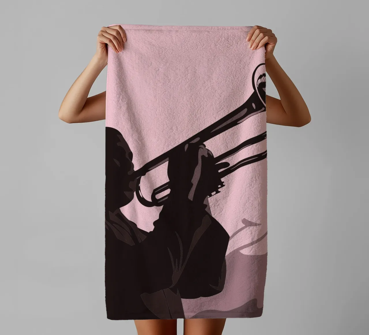 Suonare la tromba asciugamano da bagno da MUSIC EDITION