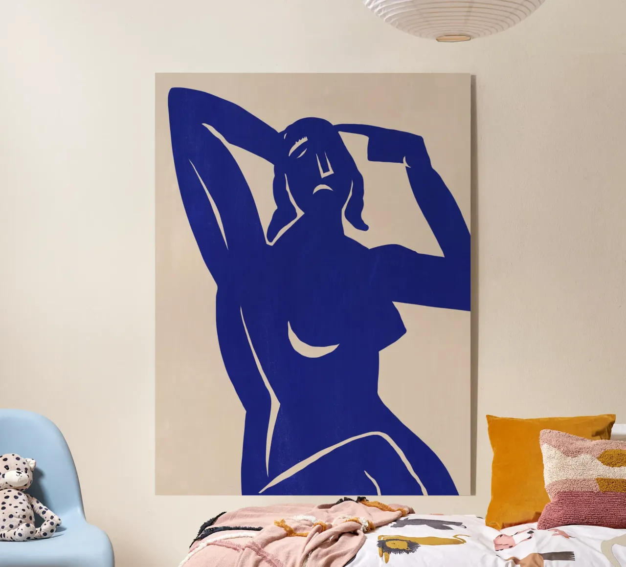 Nudo blu plexiglass da Little Dean