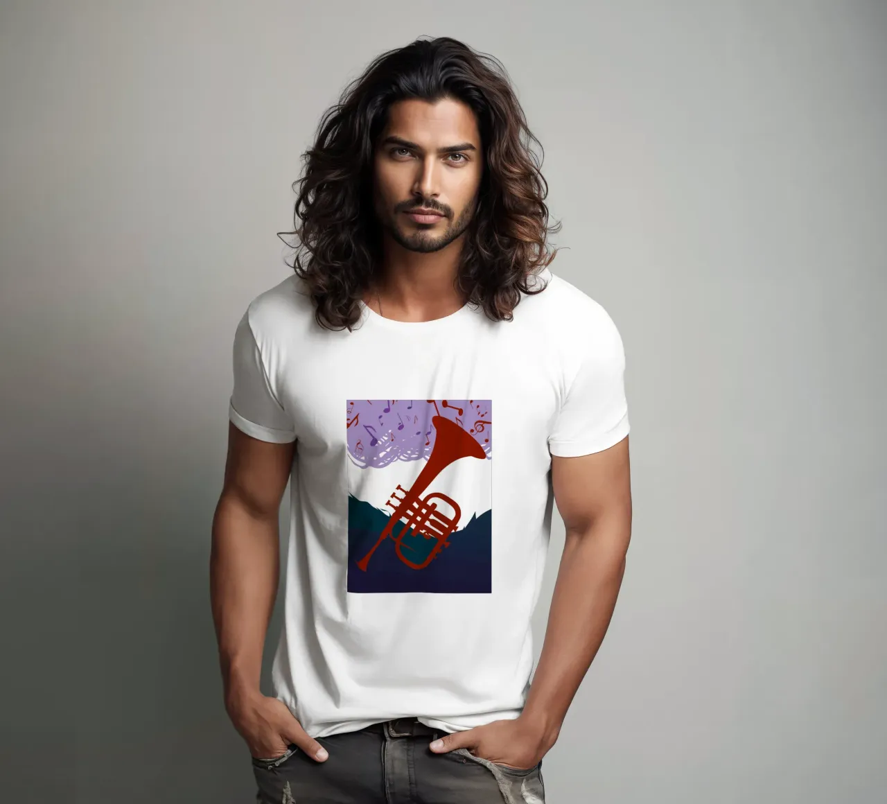 Suonare la tromba t-shirt da MUSIC EDITION