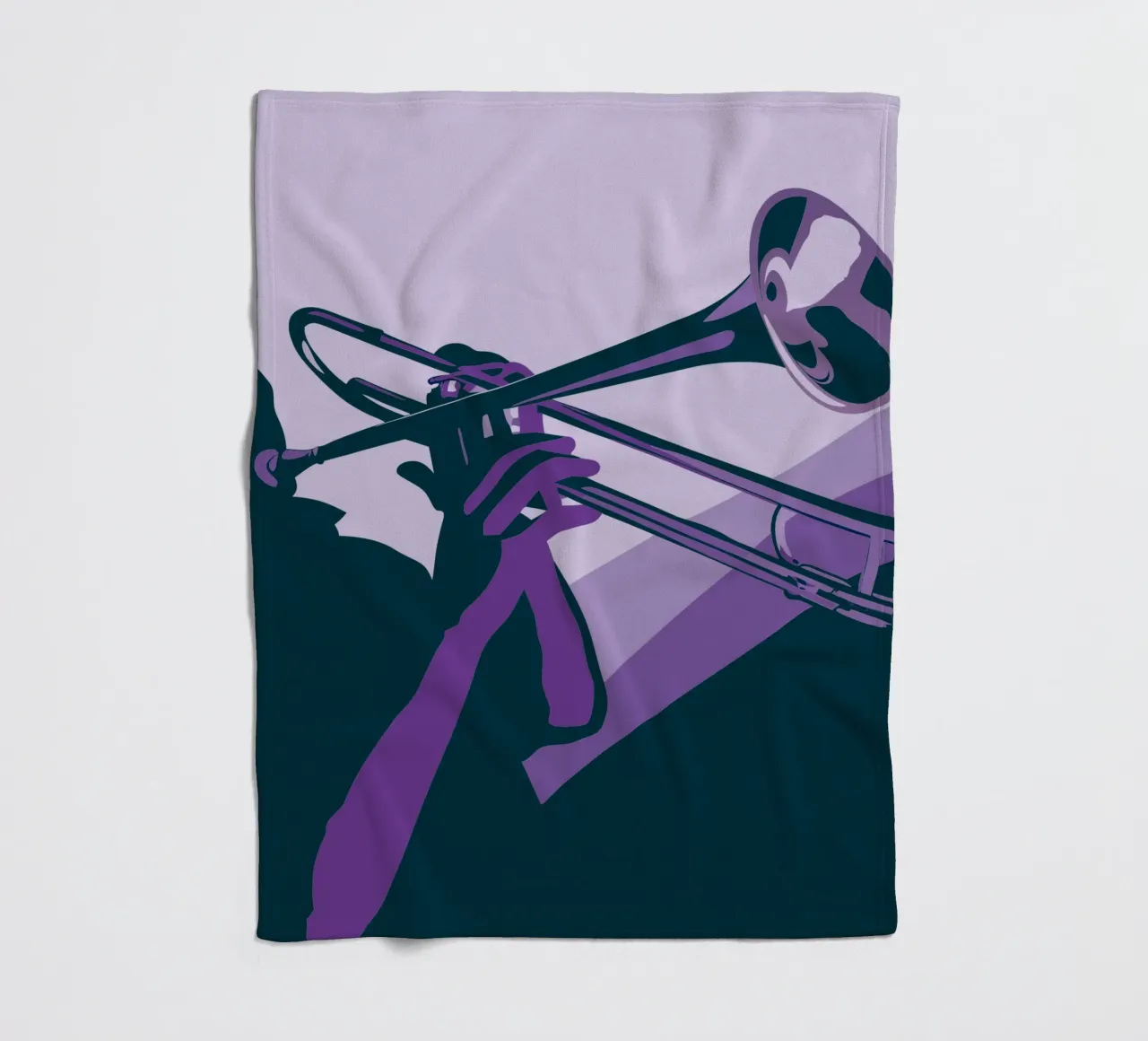 Suonare la tromba coperta in pile da MUSIC EDITION