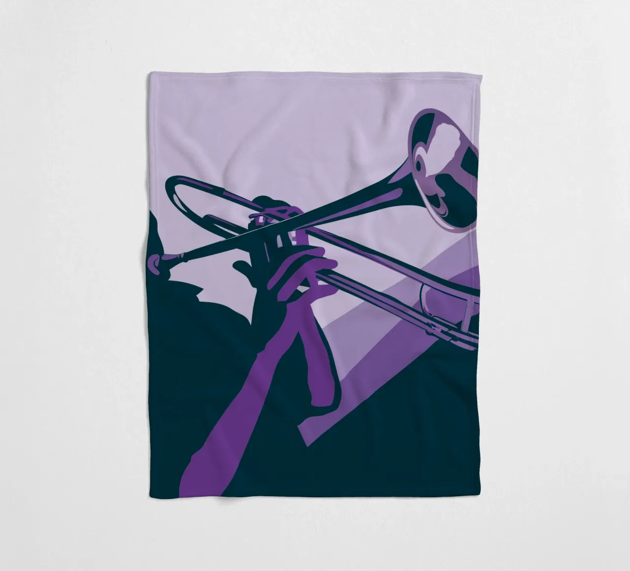 Suonare la tromba coperta in pile da MUSIC EDITION