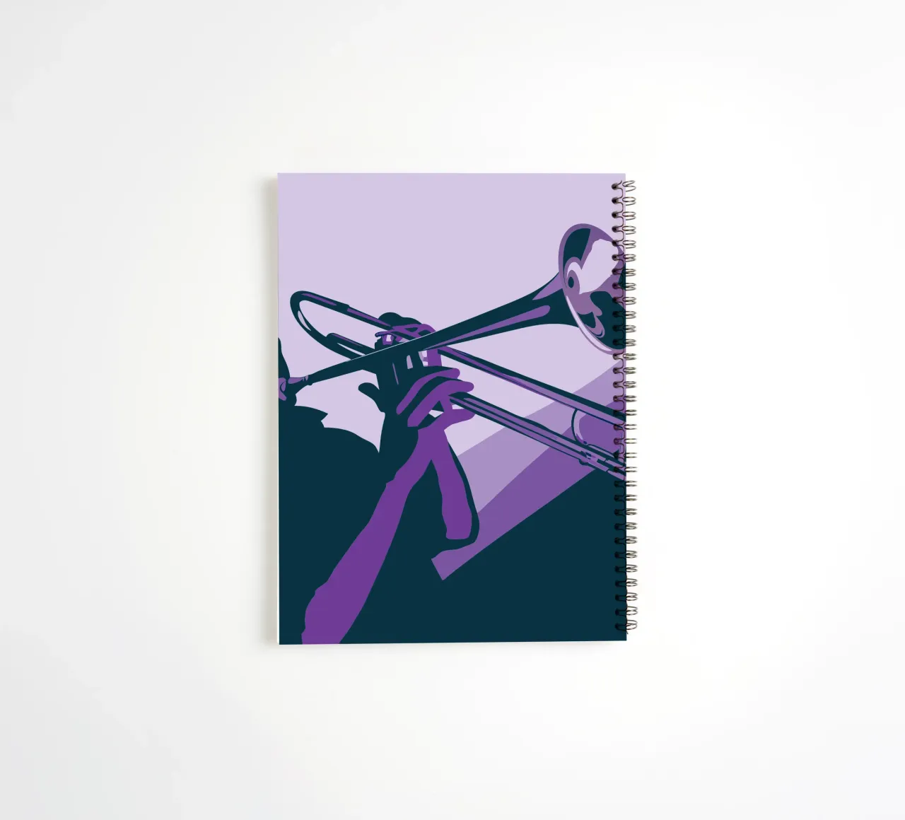 Playing the Trumpet spiral notebook by MUSIC EDITION