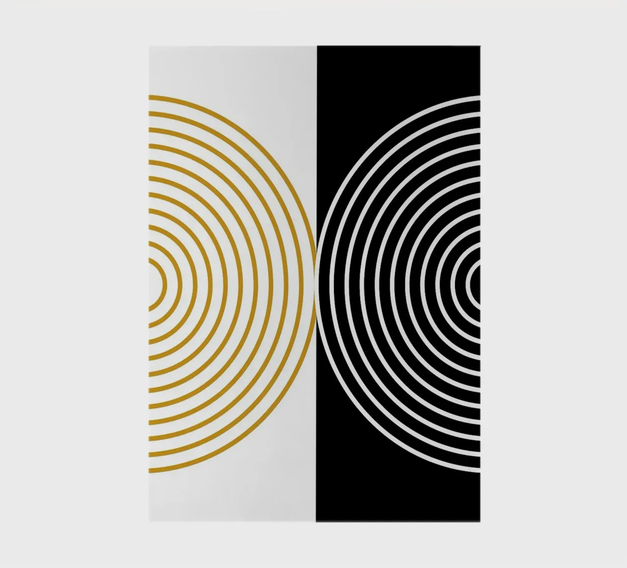 cerchi concentrici cerchi forme geometriche diario da James Isaac Jackson