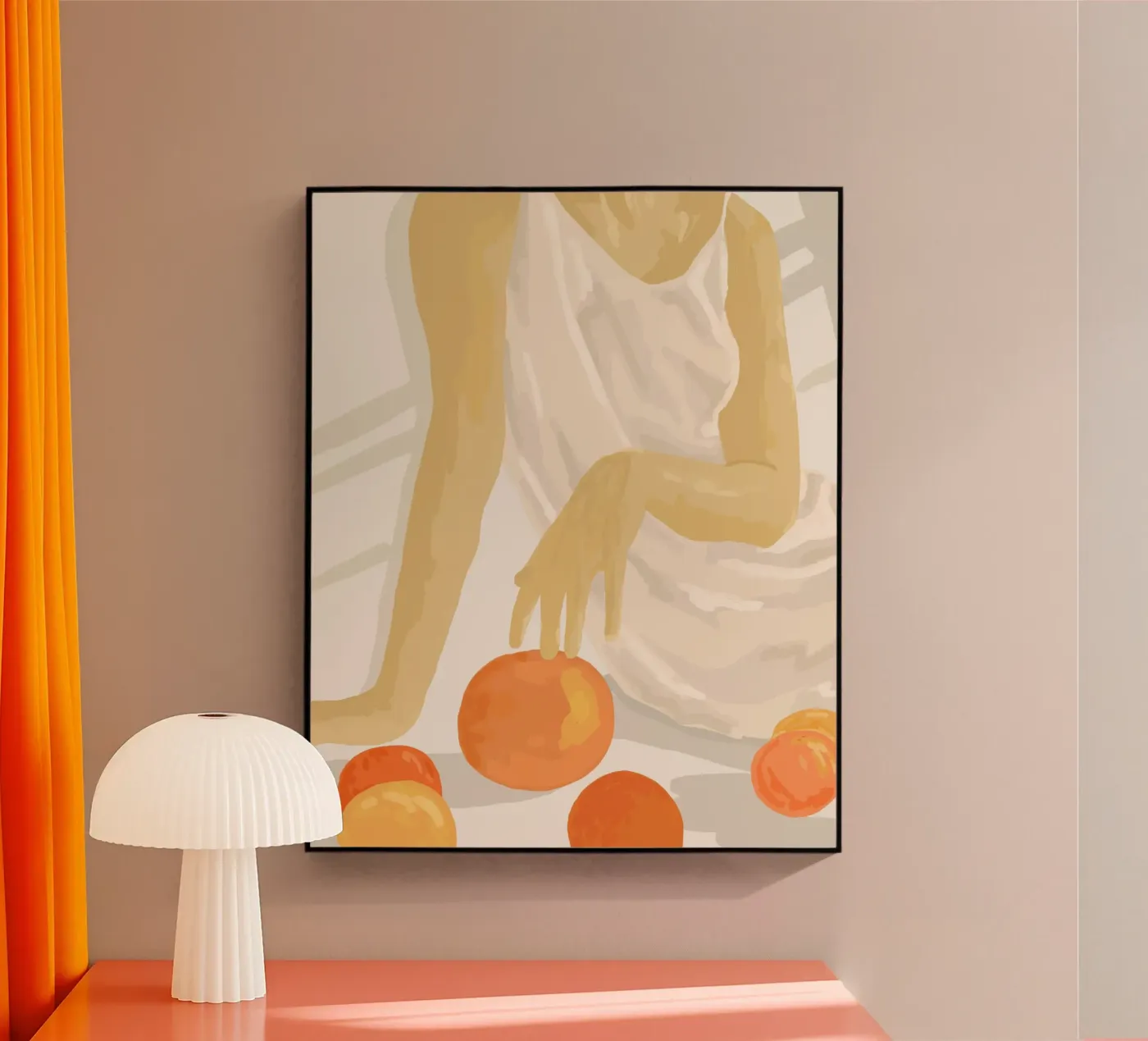 Tangerine Grace acrylic glass by Kintsugi99