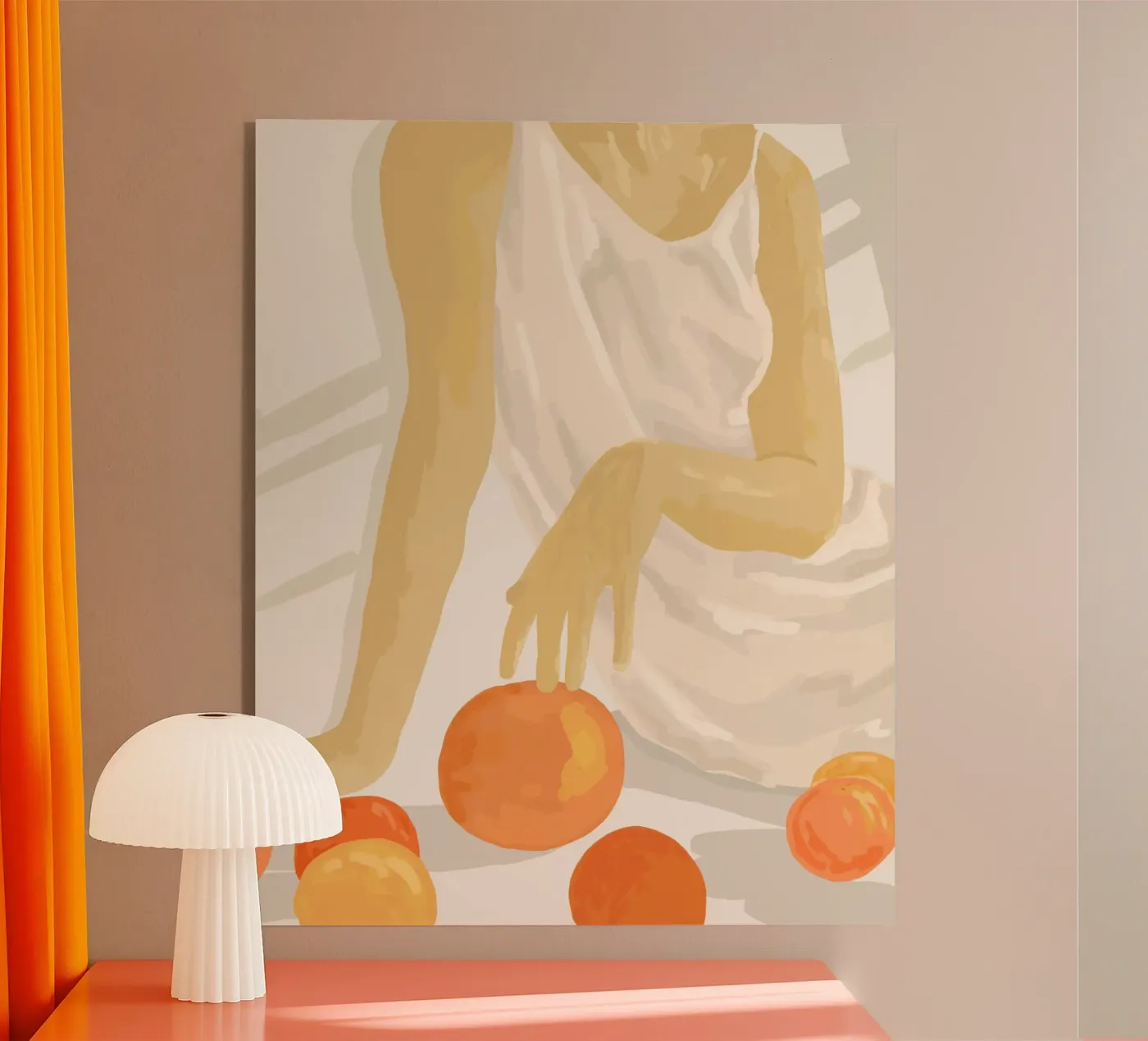 Tangerine Grace acrylic glass by Kintsugi99