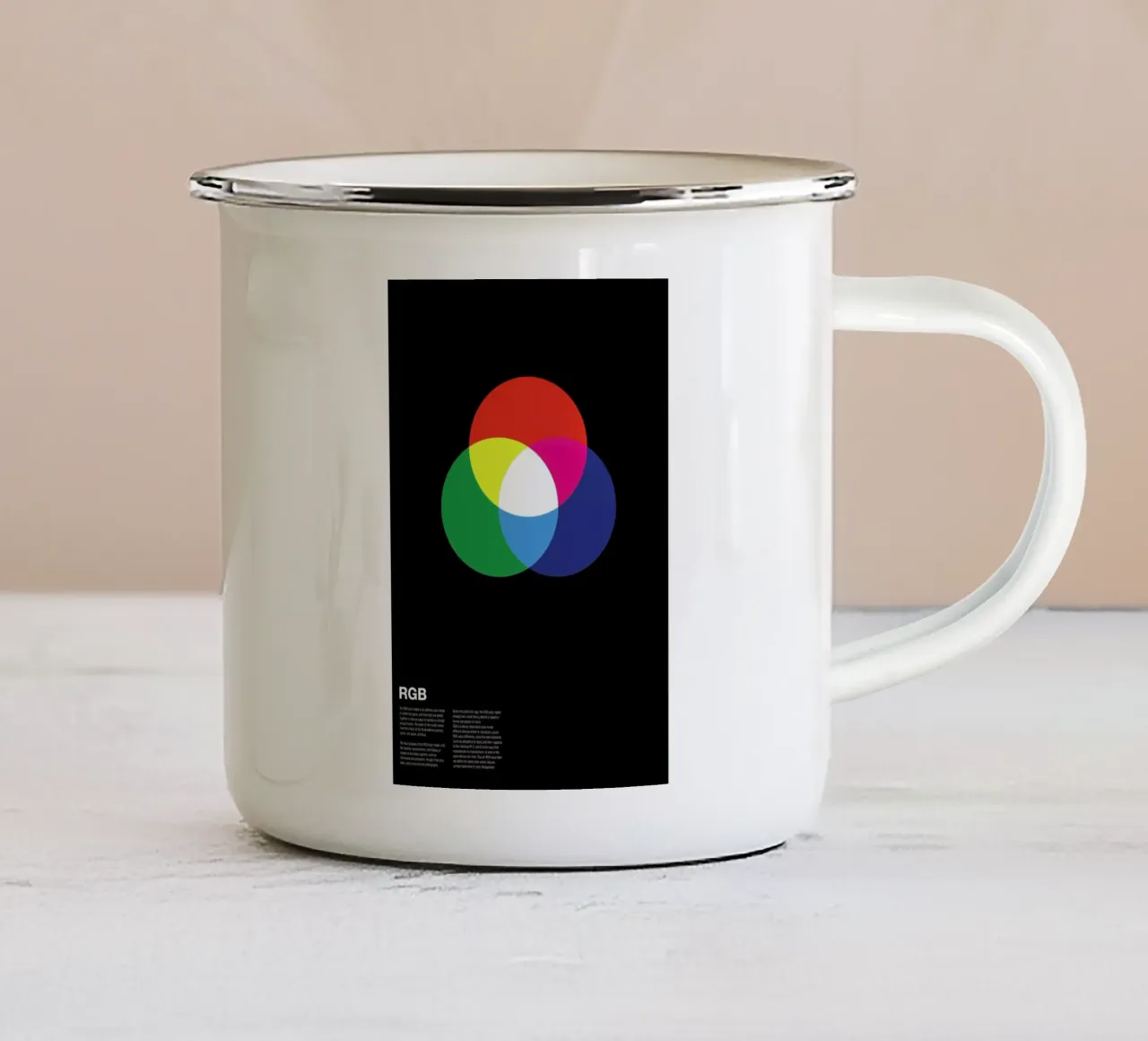 RGB tazza in smalto da LeDieg