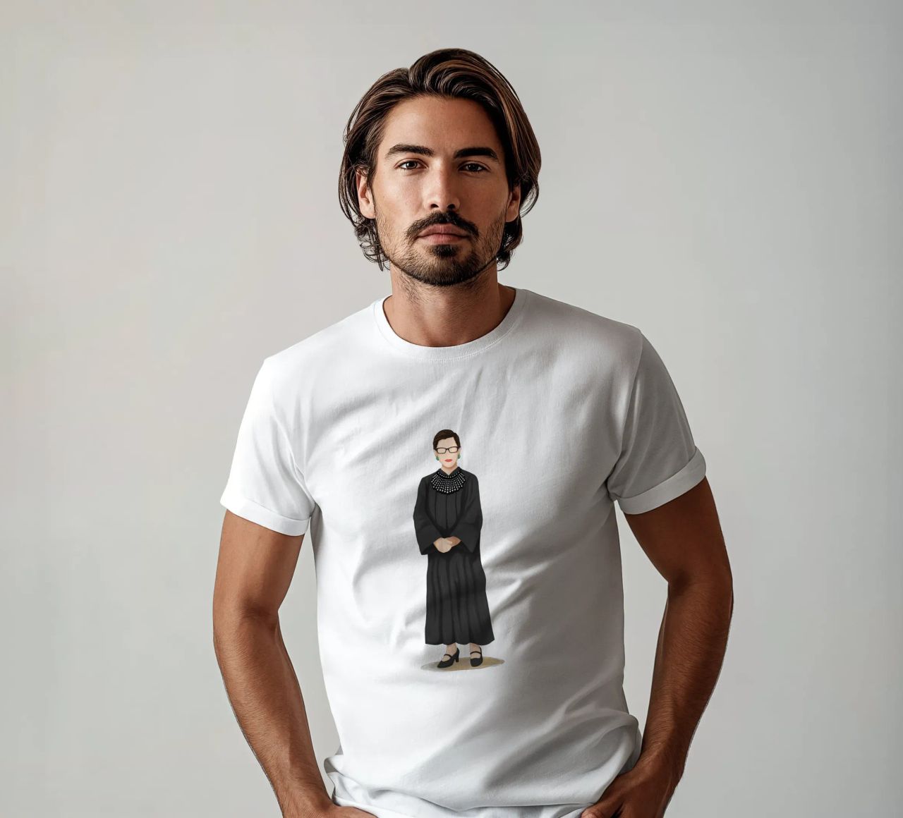 Ruth Bader Ginsburg camiseta de Nour Tohme