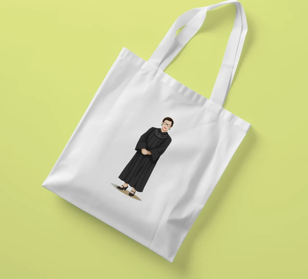 Ruth Bader Ginsburg borsa in juta da Nour Tohme