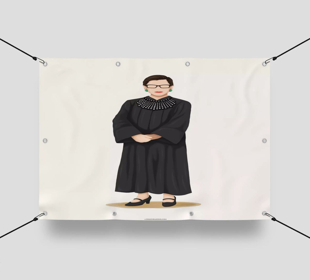 Ruth Bader Ginsburg PVC Plane von Nour Tohme