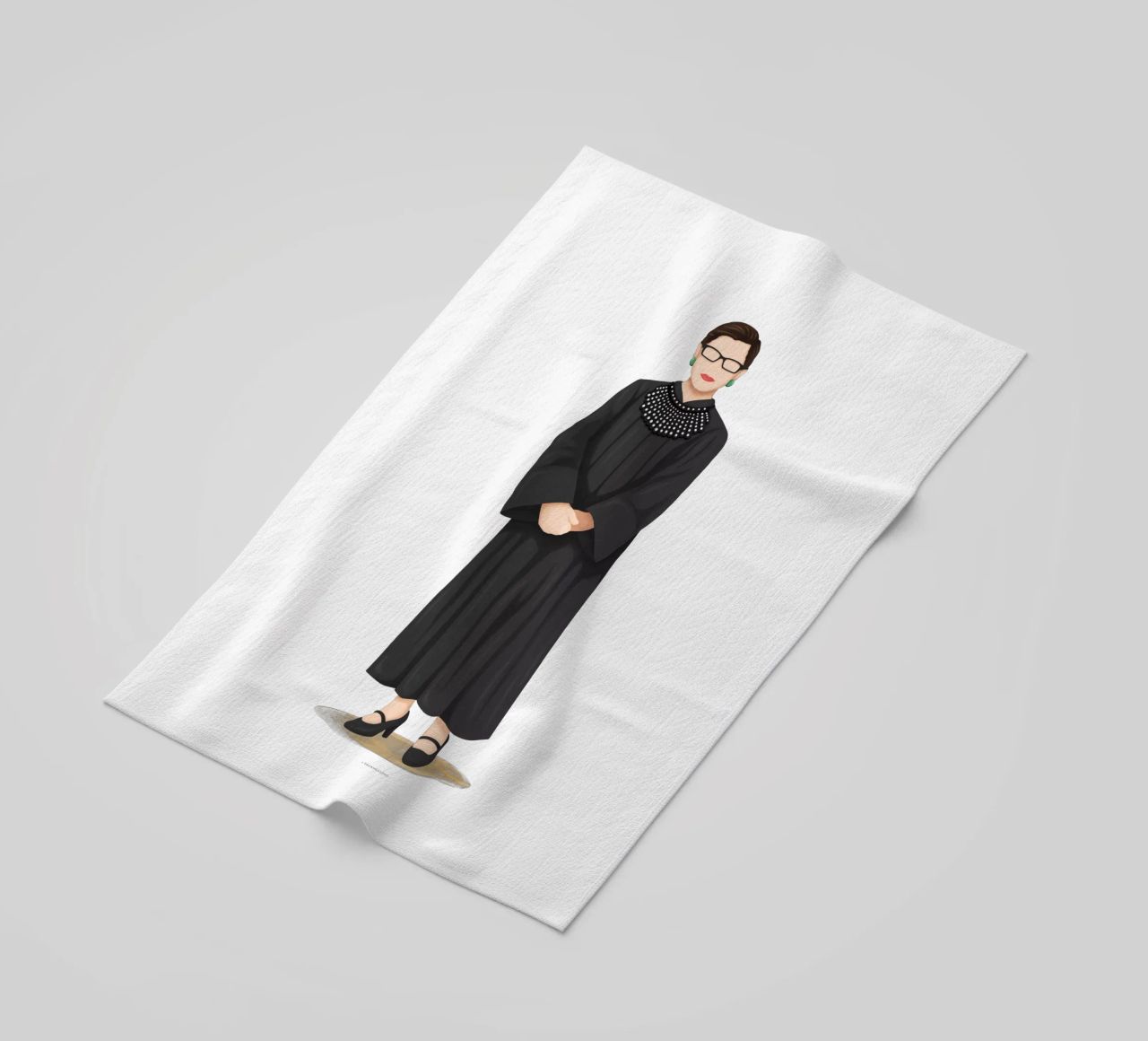 Ruth Bader Ginsburg telo mare da Nour Tohme