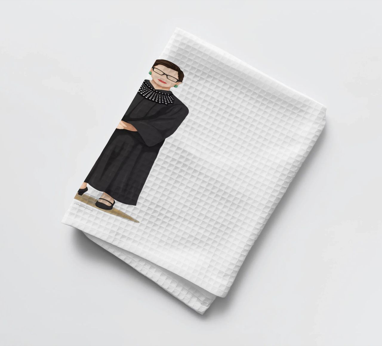 Ruth Bader Ginsburg Geschirrtuch von Nour Tohme