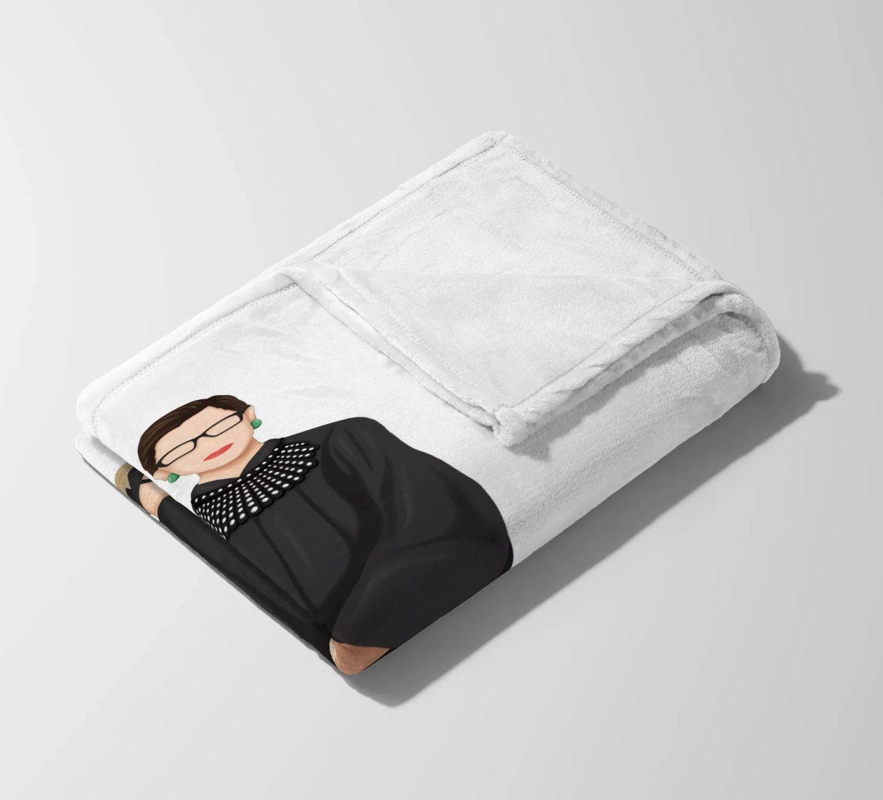 Ruth Bader Ginsburg coperta in pile da Nour Tohme