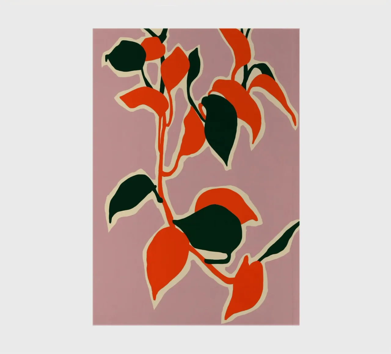 Leafy Abstraction notebook by Kintsugi99