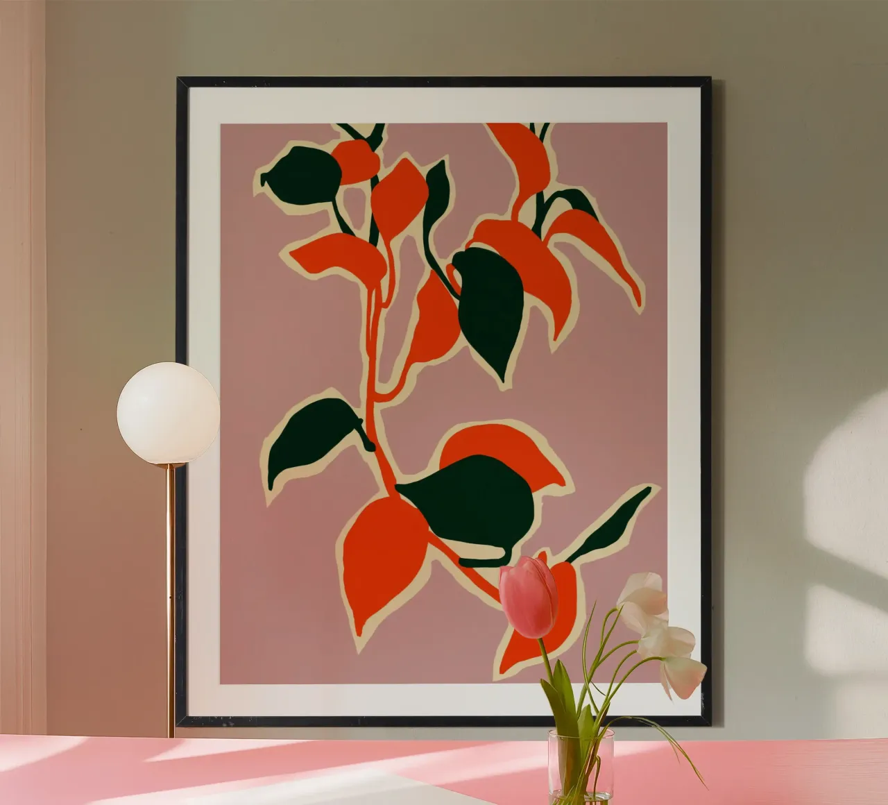 Leafy Abstraction hahnemühle by Kintsugi99