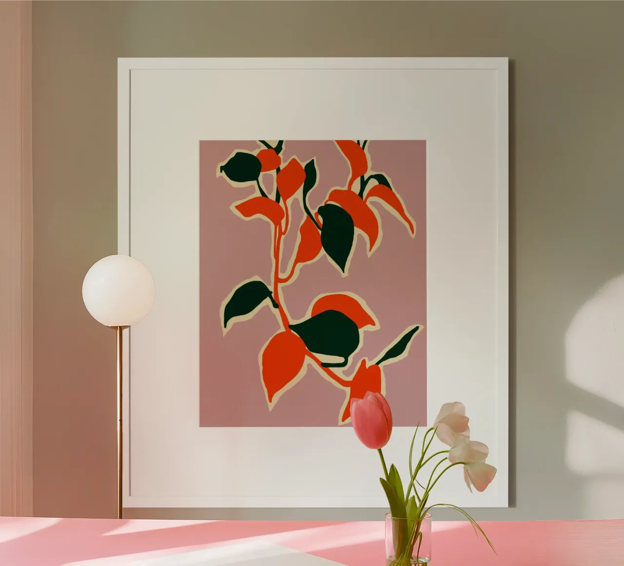 Leafy Abstraction hahnemühle by Kintsugi99
