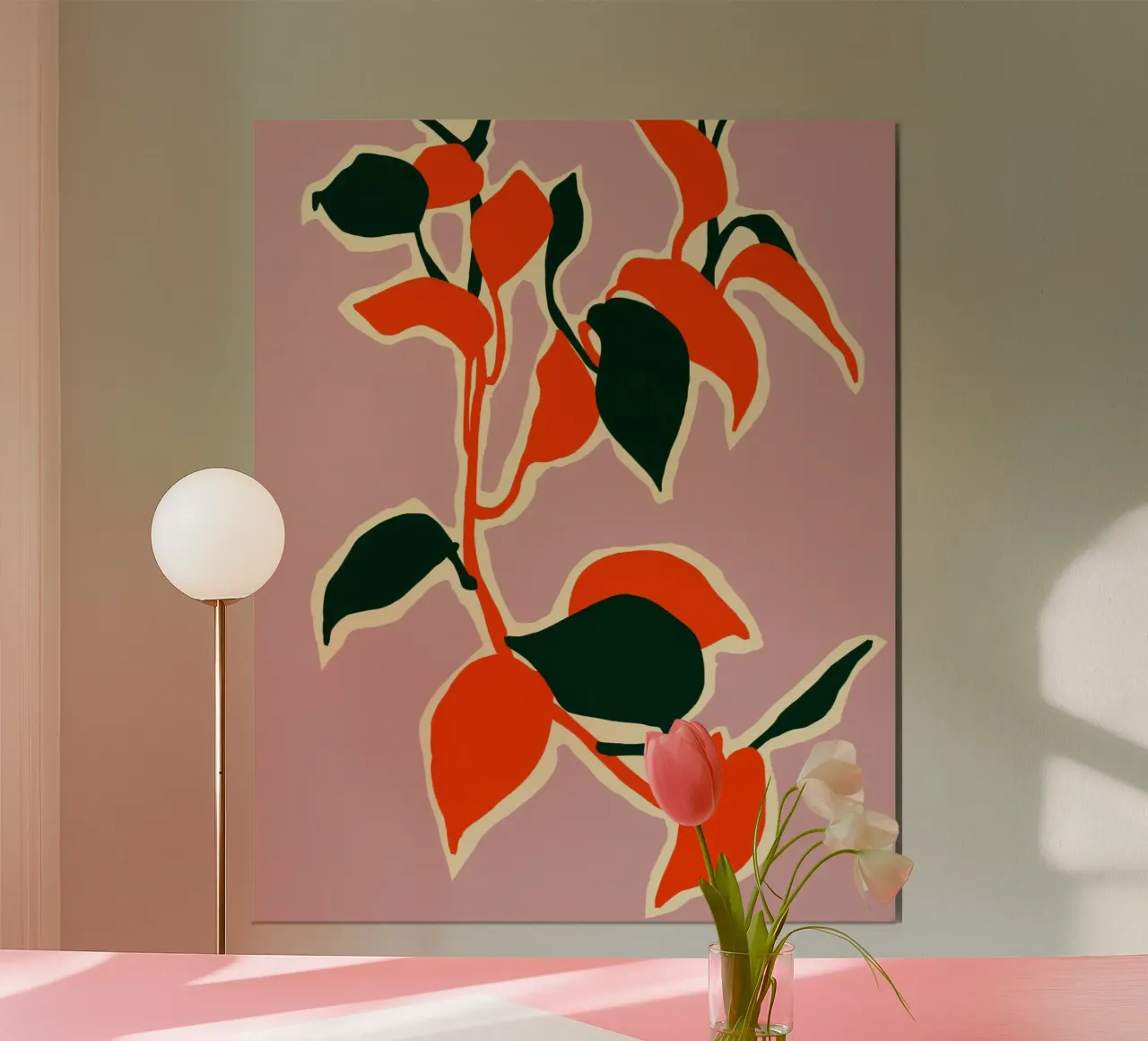Leafy Abstraction hahnemühle by Kintsugi99