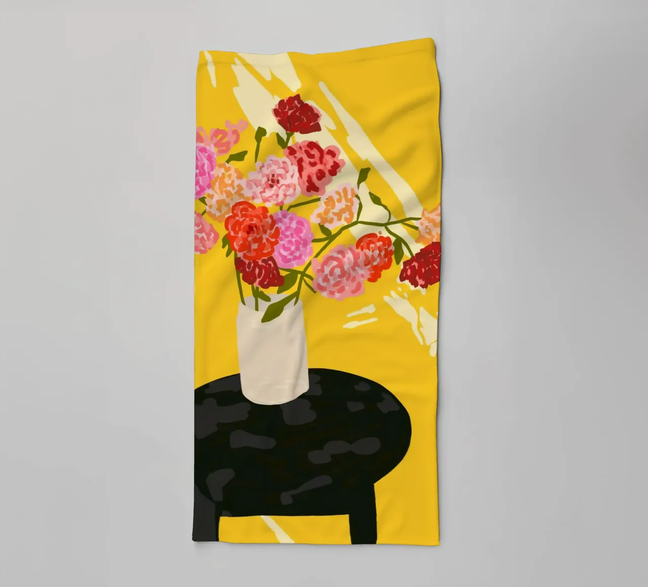 Window Glow towel by Kintsugi99