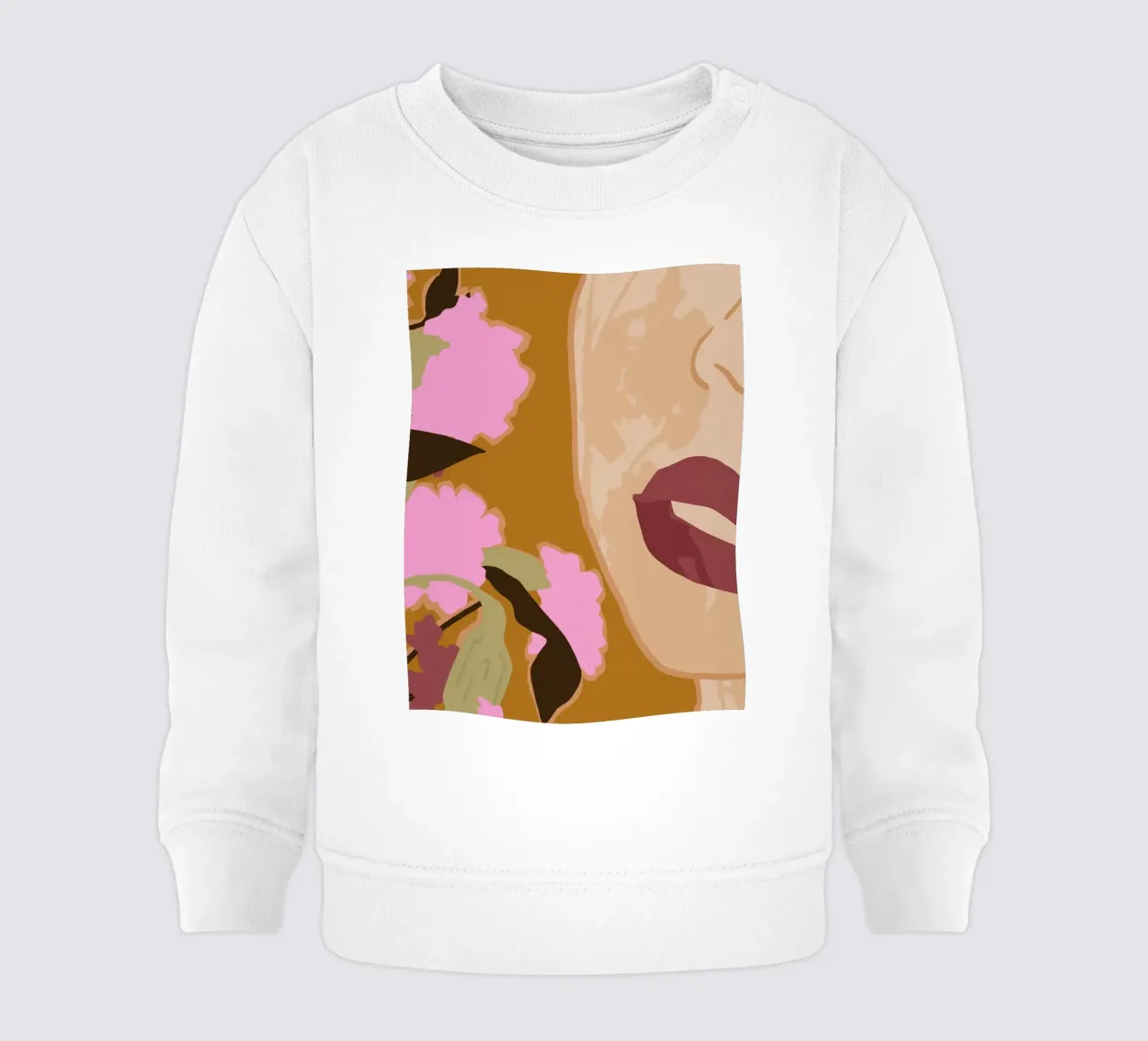 Passione viola felpa neonato da Kintsugi99