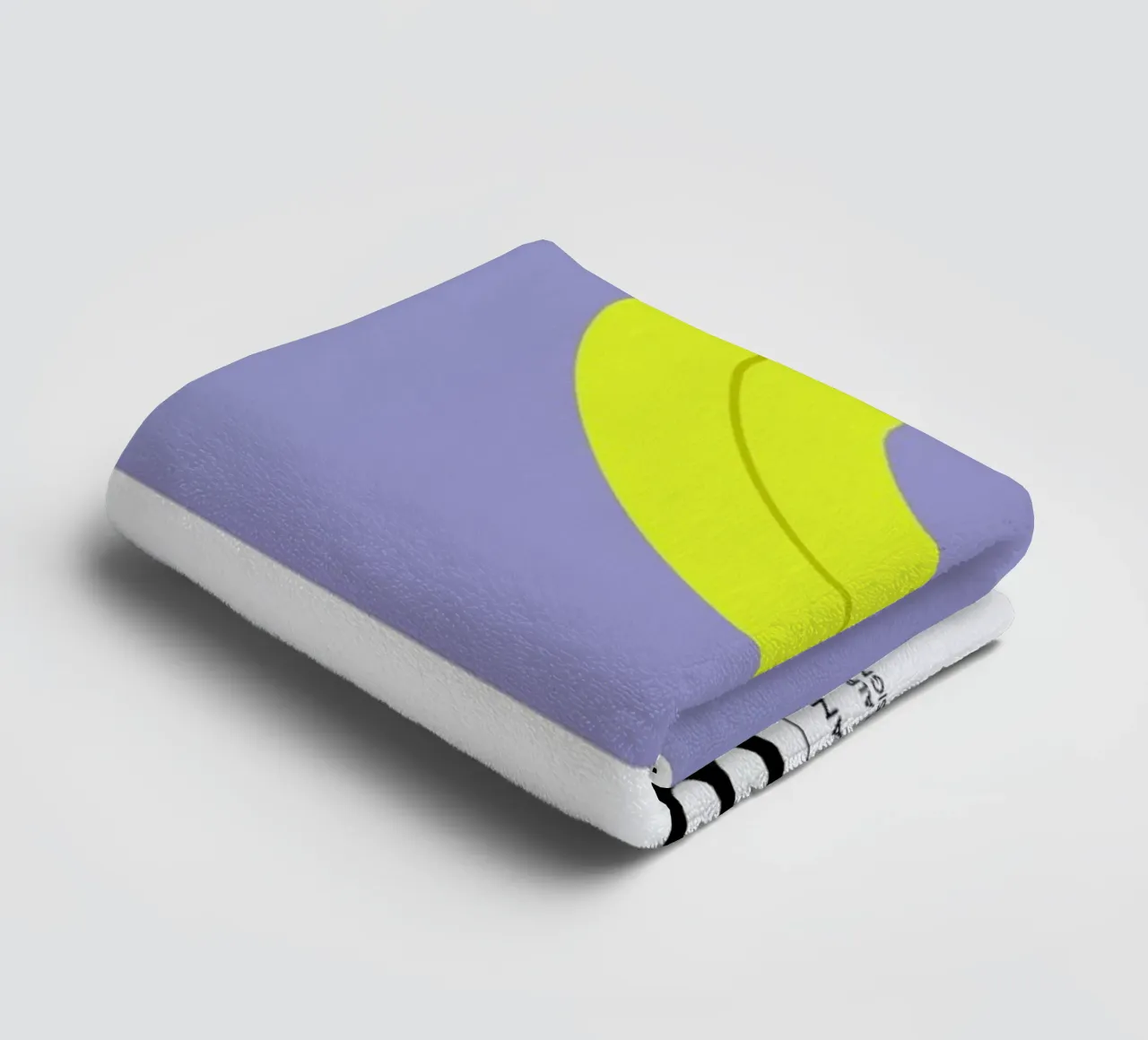 „The Food Alphabet“ - B like Banana asciugamano da bagno da BLAEK Design Studio