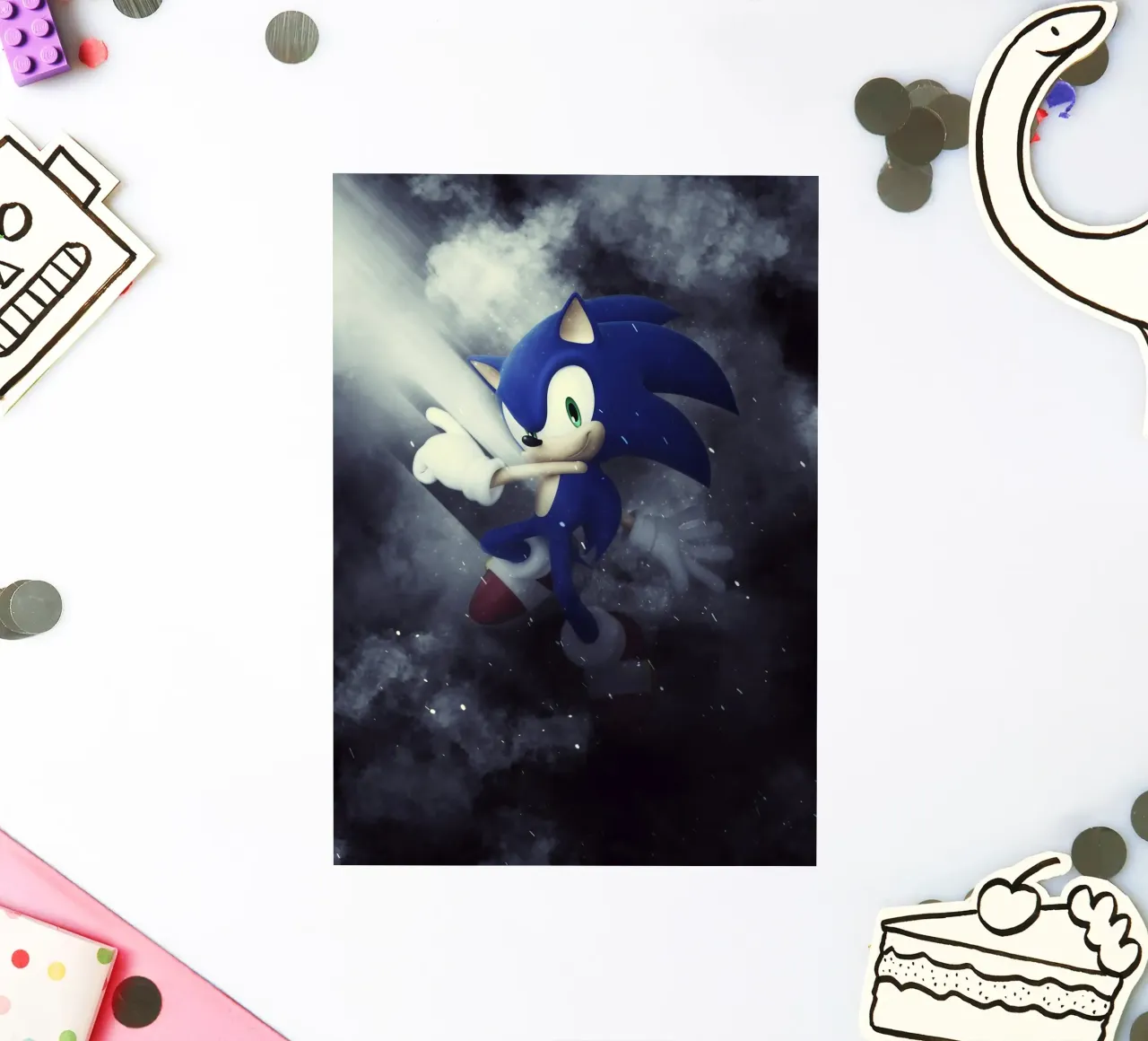 Sonic Sticker von FreeArtStudio