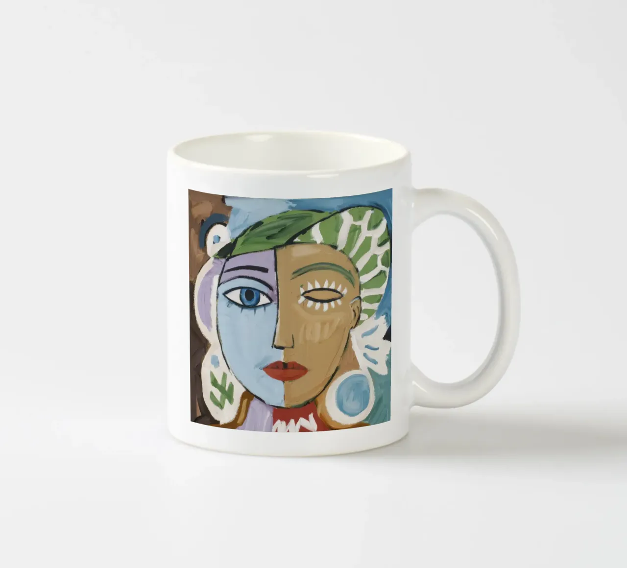 L'abbraccio della natura tazza in ceramica da Lunar Templar